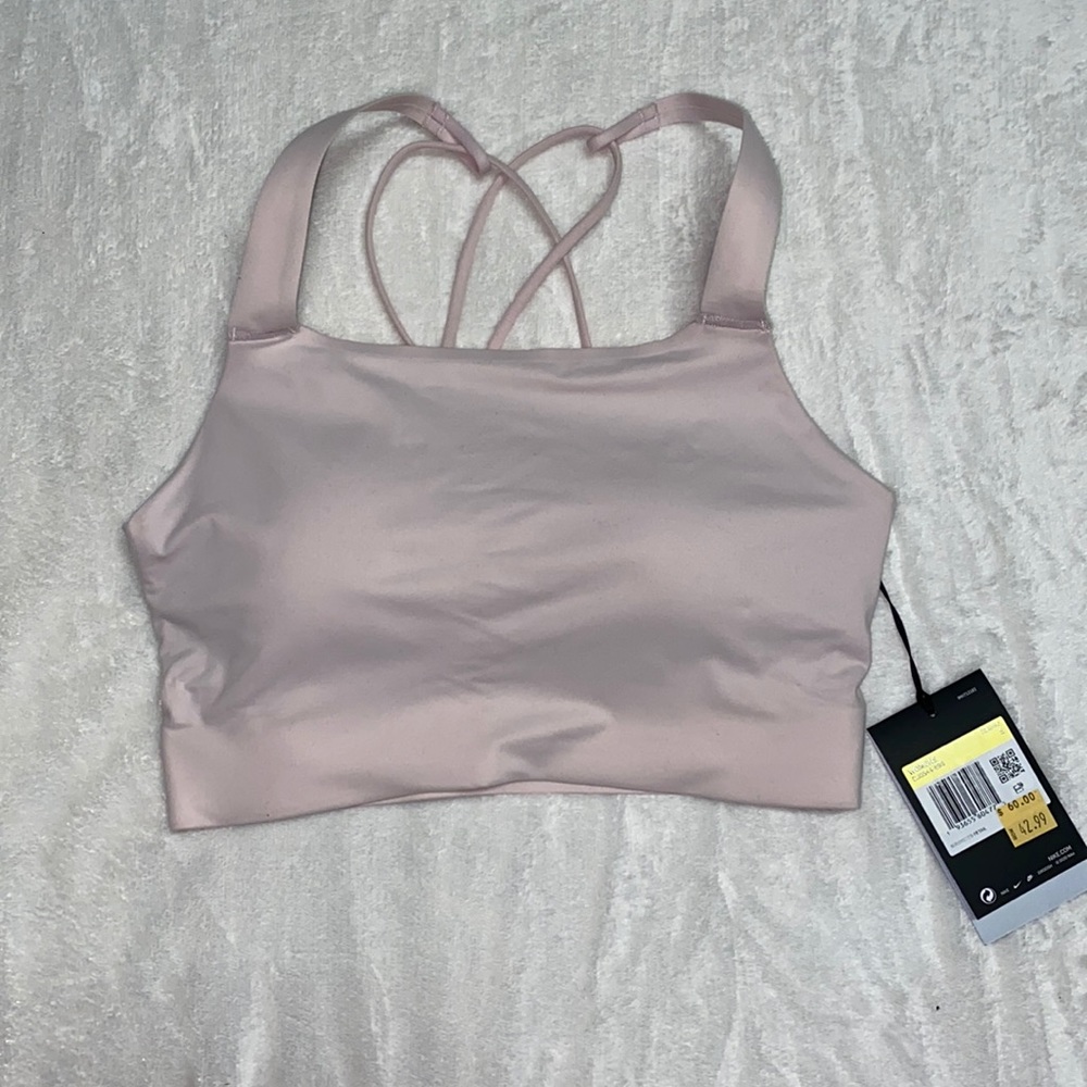 NIKE swoosh luxe sports bra